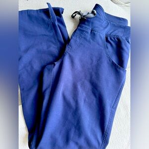 Figs scrub pants navy blue long XS women’s